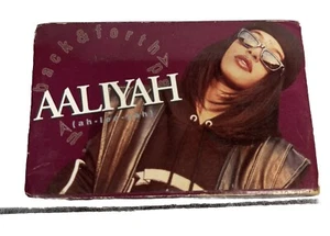 Aaliyah - Back & Forth Single Ft. R. Kelly Cassette 1994 Single Jive Records - Picture 1 of 10