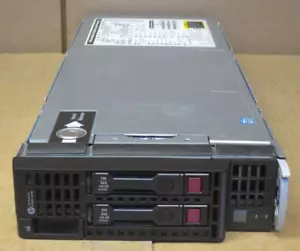 HP ProLiant BL460c G8 2x 6C E5-2630L 2GHz 128GBRam 2x 146GB 15K HDD Blade Server - Picture 1 of 5