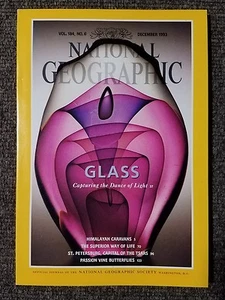 National Geographic Magazine December 1993 Glass, Lake Superior, Butterflies  - Bild 1 von 2