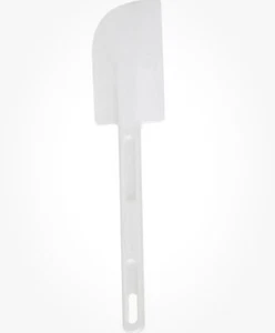 Cook's Spatula/Scraper, 9 1/2", White - Picture 1 of 2