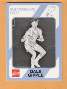 Dale Gipple North Carolina Tar Heels 1989 Card #171 Burlington NC 2G
