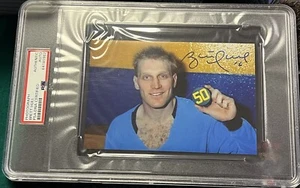 Brett Hull Signed 4x6 Photo Vintage PSA/DNA Authentic Auto - Picture 1 of 2