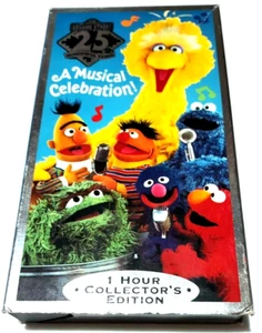 Sesame Streets 25th Birthday: A Musical Celebration (VHS, 1993) - Imagen 1 de 2