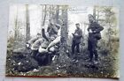 Early 20th Century Postcard of German Soldiers Having a Pause. Good Condition.