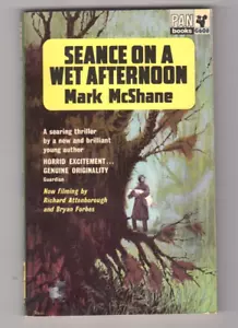 SEANCE ON A WET AFTERNOON-McSHANE *RARE* UK PAN PB 1ST 1963 CLASSIC THRILLER FNF - Picture 1 of 2