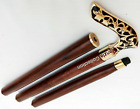 Antique Designer Brass Derby Head Handle Wooden Walking Stick Cane Style Item
