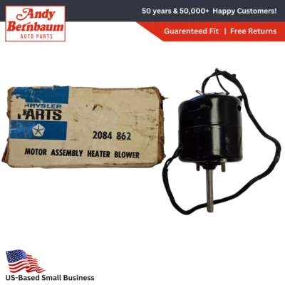 1959-1962 Dodge Chrysler Desoto Plymouth HVAC Heater Blower Motor 2084862 NOS. - Image 1 of 4