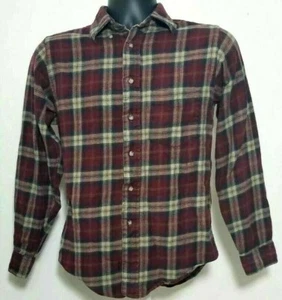 Pendleton Country Traditionals Plaid Shirt Men Size Medium Made in USA Long Slv - Picture 1 of 3