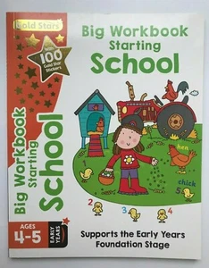 Home Learning Starting School Big Workbook Children Ages 4-5 Reception year - Picture 1 of 2