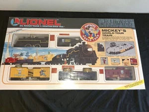 LIONEL MICKEY'S WORLD TOUR TRAIN SET #6-11721 - MICKEY MOUSE - NEW Sealed - Picture 1 of 7