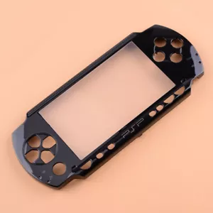 Black Faceplate Shell Part Replacement Repair Cover for Sony PSP 1000 PSP1000 sq - Picture 1 of 2