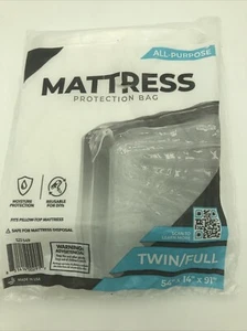 Matratzenschutztasche Twin/Full passt Pillowtop 54"×14"×91" NEU VERSIEGELT —-318—- - Bild 1 von 4