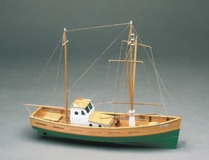 Mantua Amalfi Fischerboot Maßstab 1:35 Holzschiffsset - Bild 1 von 6