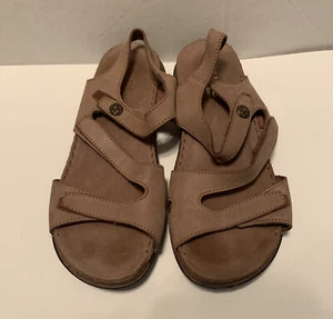 La Plume Womens beige Sling Back Sandals Made In Italy Size 39 - Picture 1 of 8