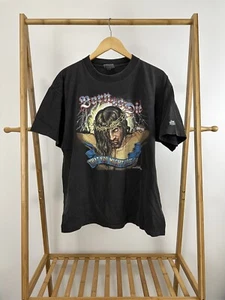 VTG Born To Die That You Might Live Jesus Christian Harley Faded T-Shirt Size XL - Picture 1 of 8