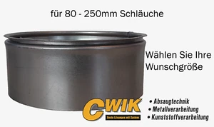 Schlauchmanschette Manschette Rohr Absaugrohr Absaugung - Bild 1 von 1