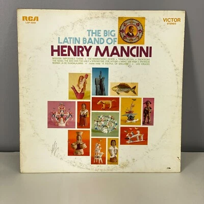 Henry Mancini – The Big Latin Band Of Henry Mancini VG+ 12" Vinyl Record - Image 1 of 4