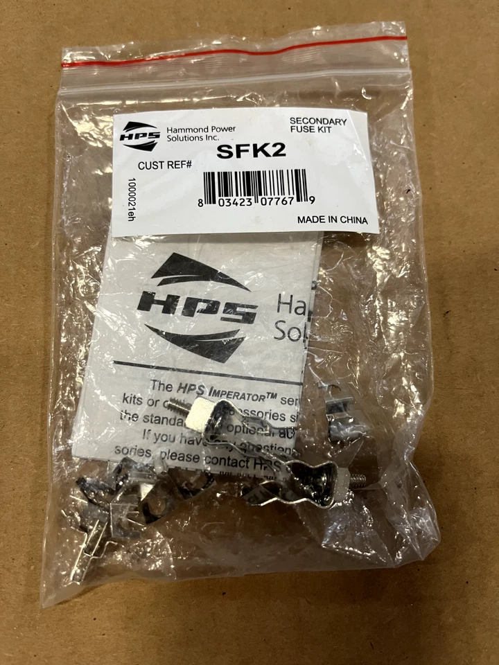 Kit de fusibles secundarios HPS SFK2 Foto 1 de 2
