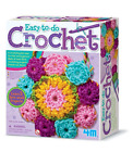 4M 3625 Easy-To-Do Crochet Kit - DIY Arts & Crafts Yarn Gift for Kids & Teens, &