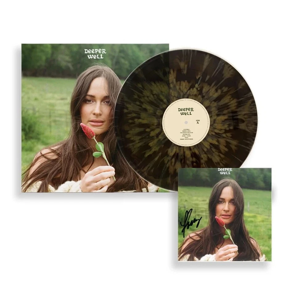 Kacey Musgraves Deeper Well Limited Tortoise Shell Vinyl LP And Signed Art Card - Image 1 of 1