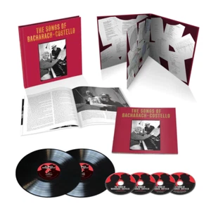 The Songs of Bacharach & Costello Deluxe Edition 4CD/2LP Vinyl 12" Album Box Set - Picture 1 of 2