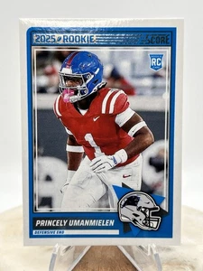 2025 Score Princely Umanmielen RC Base #86 Carolina Panthers Rookie - Bild 1 von 2
