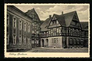 Ansichtskarte Perleberg, Blick auf die Pfarrhäuser 1934 - Picture 1 of 2