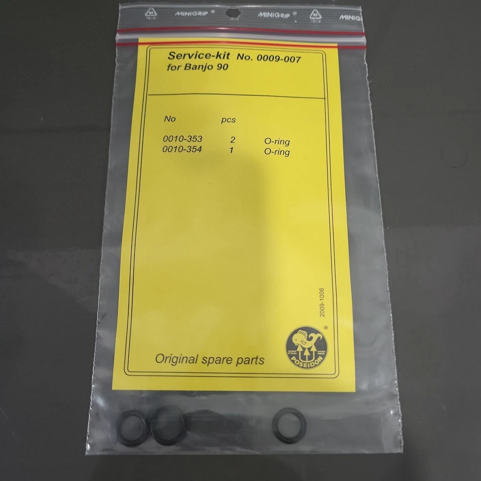 Genuine Poseidon Banjo 90 Scuba Service Kit No. 0009-007 - Image 1 of 1