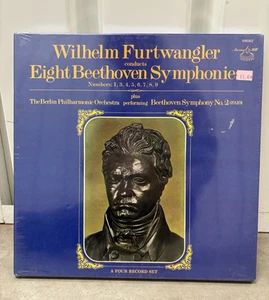 SEALED LUDWIG VAN BEETHOVEN WILHELM FURTWANGLER EIGHT BEETHOVEN SYMPHONIE BOX - Picture 1 of 9