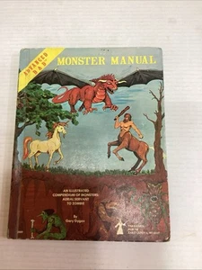 Advanced D&D Monster Manual: Special Reference Work Gary Gygax 4th Edition 1979 - Picture 1 of 11
