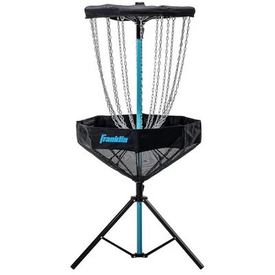 Versatile Disc Golf Basket with Heavy-Duty Chains - Ideal for Every Player - Image 1 of 4