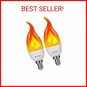E12 Candelabra LED Flame Light Bulbs, Christmas Light Bulbs, 3 Modes Flickering - Picture 1 of 2