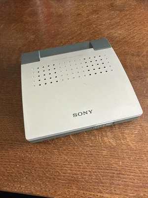 Vintage Sony ICF-CD2000 FM/AM Radio CD Clock No Power Supply Adapter TESTED - Image 1 of 4