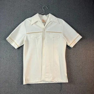 Vintage Iolani Hawaii Executive Camp Shirt Button Up Retro Style Menswear - Picture 1 of 6