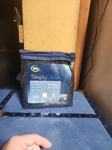 Serta Simply Clean 3-teiliges Bettwäscheset neu Full/Queen Size schwarz - Bild 1 von 3