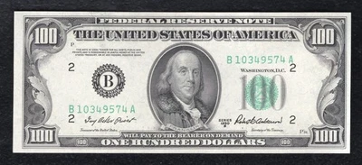 FR. 2159-B 1950-B $100 FRN FEDERAL RESERVE NOTE NEW YORK, NY GEM UNCIRCULATED - Image 1 of 2