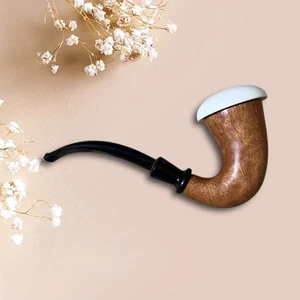 Handgefertigte Meerschaum Calabash Pfeife (Sherlock Holmes Pfeife) - Bild 1 von 15