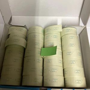 LABELS 26X16MM S470I GREEN | Box 28 Rolls - Picture 1 of 1
