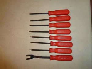 Mac Tools 8pc Torx Screwdriver Set ST8A, 10A 15A 20A 25A 27A 30A, upholstery UT4 - Bild 1 von 6