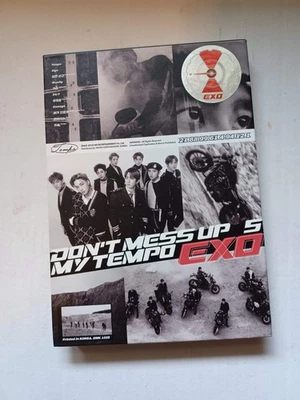 Exo the 5th Album Don't Mess Up My Tempo (Moderato Ver.) CD 2018 with Photo Book Foto 1 de 4