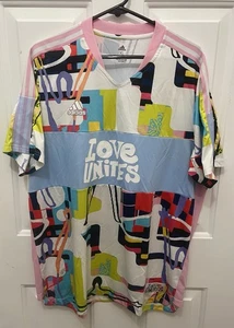Adidas Pride ‘Love Unites’ Performance T-Shirt - XL - Foto 1 di 9