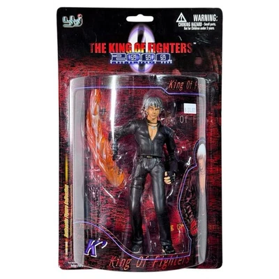 Figura de acción King of Fighters 2000 K' caja azul juguetes BBi 2000 nuevo sellado raro Foto 1 de 2