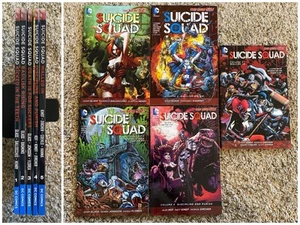 Suicide Squad New 52 TPB Set Vol 1 2 3 4 5 - Kicked in the Teeth Walled In 30 - Picture 1 of 16