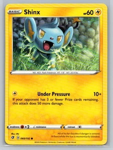 Shinx #060/192 SWSH02: Rebel Clash Common - Pokemon Cards E49 - Picture 1 of 2