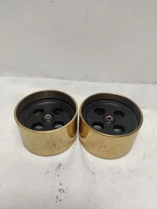 Wilesco Steam Roller Front Rolls Brass - Picture 1 of 3