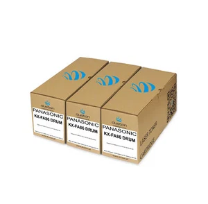 Panasonic tambour 3x KXFA86 KX-FA86 compatible KXFLB803 811 812 813 Duston noir - Foto 1 di 6