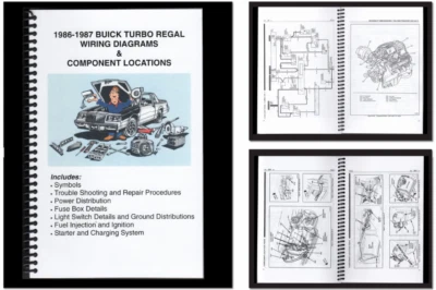 1984-1987 Buick Turbo Regal техническая информация буклет - Изображение 1 из 2