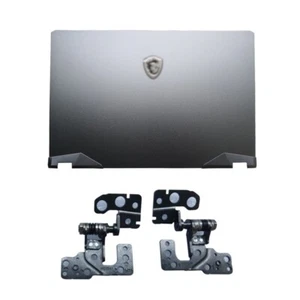 New for MSI GE66 Raider GE66VR MS-1541 MS-1542 Laptop LCD Back Cover+Hinges Blue - Afbeelding 1 van 2