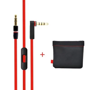 Replacement Beats Audio Cable+Inline Remote,Beats RemoteTalk Cable for Solo & .. - Picture 1 of 6