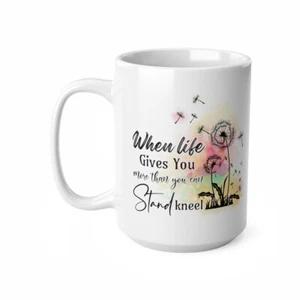 Mug Christian Quote Mug Inspirational God Jesus - Picture 1 of 3